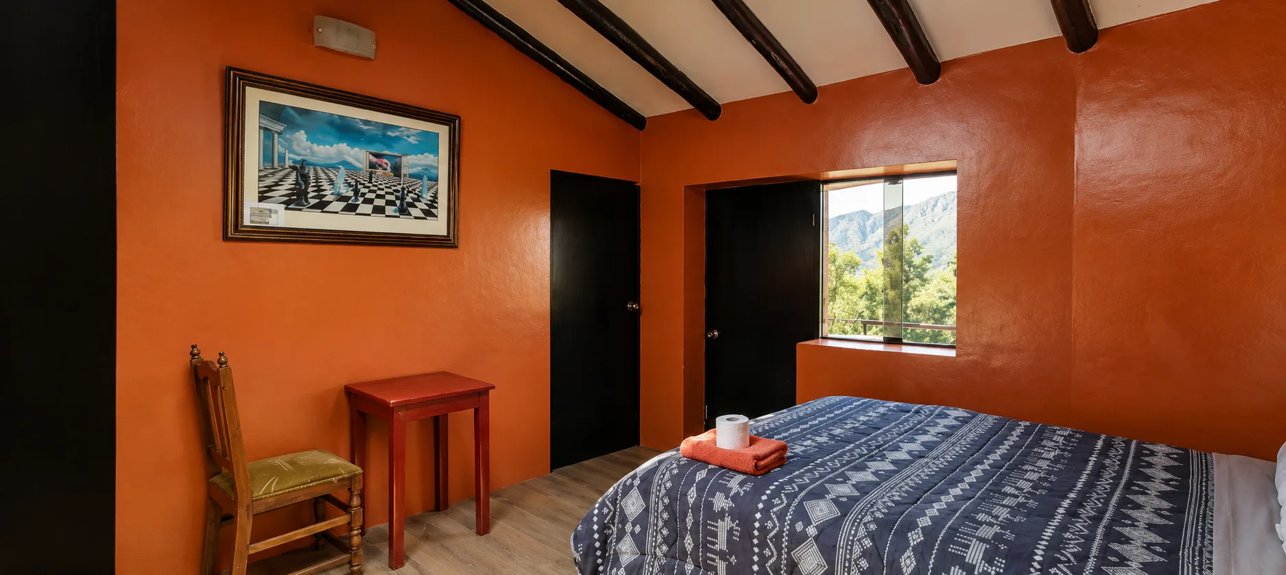 Habitación matrimonial con vista